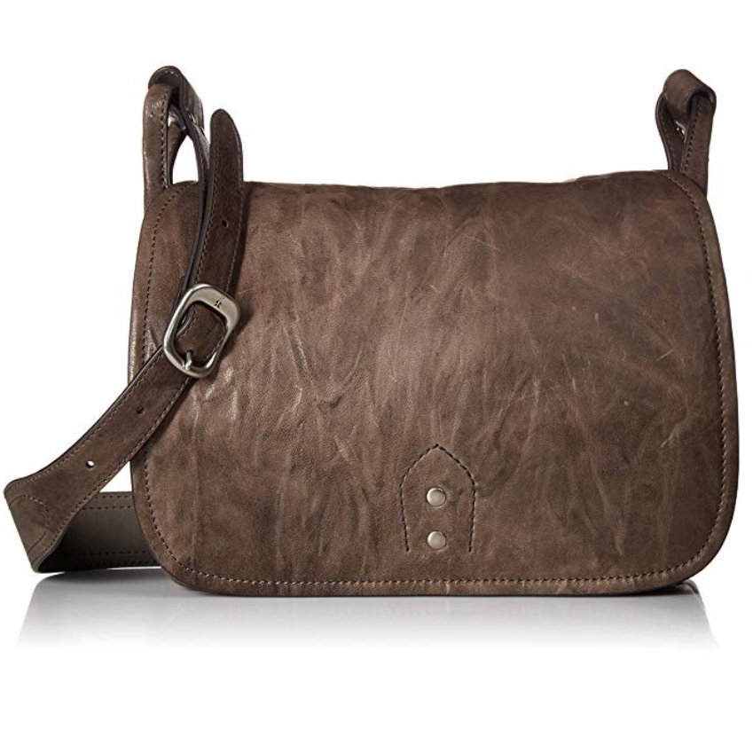 FRYE Veronica Buckle Messenger Crossbody Handbag $136.39，free shipping