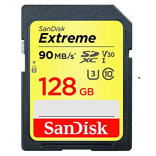 SanDisk Extreme 128GB SDXC UHS-I Card (SDSDXVF-128G-GNCIN) [Newest Version], Only $38.99, free shipping