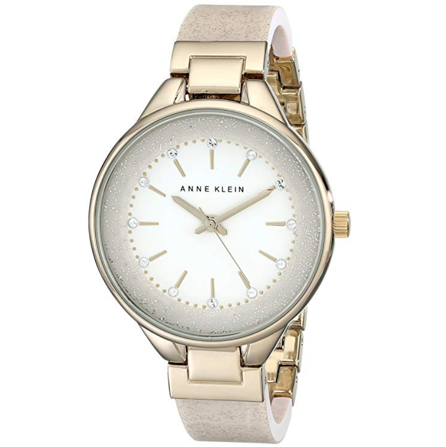Anne Klein 女士時尚手錶 僅售$37.99，免運費