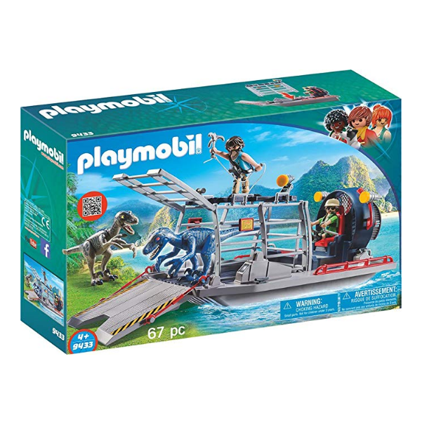 PLAYMOBIL® Enemy Airboat with Raptor Building Set $17.00