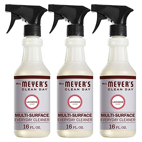 史低價！Mrs. Meyers Clean Day 多表面每日清潔劑，薰衣草香味，16 oz/瓶，共3瓶，現點擊coupon后僅售$5.98，免運費！