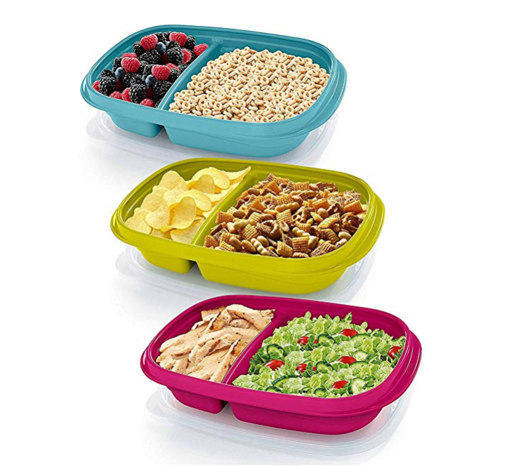 Rubbermaid TakeAlongs Sandwich Food Storage Containers, 3.7 Cup, 3 Count 1967199 only $2.46