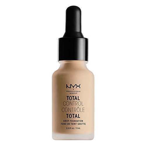 NYX PROFESSIONAL MAKEUP Total Control Drop Foundation, Natural, 0.43 Fluid Ounce, Only $9.99