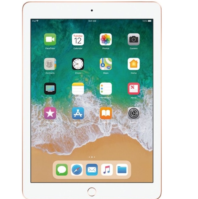 Apple - iPad (Latest Model) with Wi-Fi - 128GB, only $349.99, free shipping