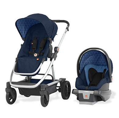 gb Evoq 4-合-1 婴儿推车+提篮式安全座椅套装，原价$379.99，现仅售$242.09，免运费