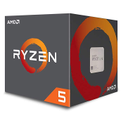 AMD Ryzen 5 1600 Processor with Wraith Spire Cooler (YD1600BBAEBOX) $129.99