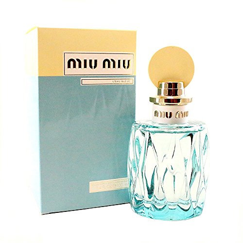 Miu Miu Parfums L'eau Bleue Eau de Parfum Spray for Women, 3.4 Ounce, Only $77.63, free shipping