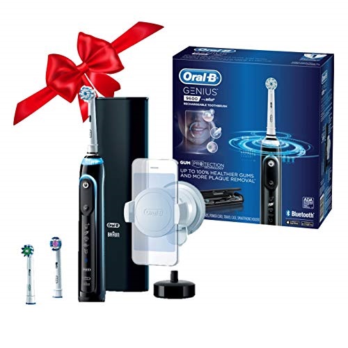 Oral-B 9600 Electric Toothbrush, 3 Brush Heads, Black, Powered by Braun, Only $122.99 after clipping coupon, free shipping