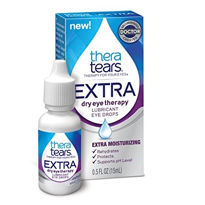 TheraTears Eye Drops for Dry Eyes, Extra Dry Eye Therapy Lubricant Eyedrops, 0.5 Fl oz, 15 mL, Only  $9.44