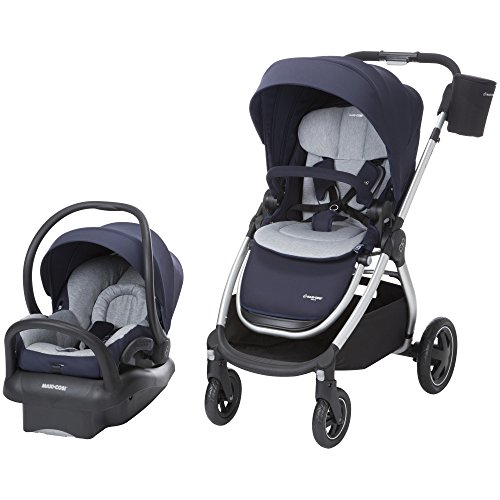 Maxi-Cosi Adorra Modular 5-in-1 Travel System with Mico Max 30 Infant Car Seat, Brilliant Navy, Only $349.99, free shipping