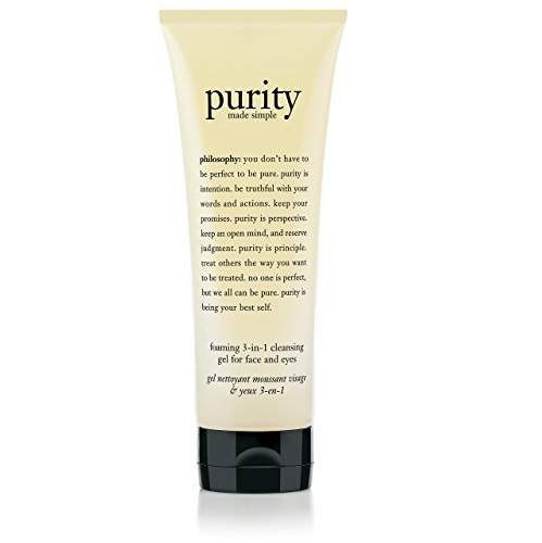philosophy Purity Made Simple Foaming 3-in-1 Cleansing Gel for Face and Eyes - 7.5 oz, Only $15.99