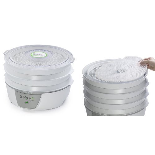 Presto 06300 Dehydro Electric Food Dehydrator and Presto 06307 Dehydro Electric Food Dehydrator Nonstick Mesh Screens Bundle, Only $35.90, free shipping