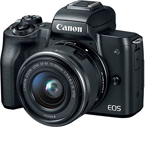 史低价！Canon 佳能 EOS M50 无反相机+15-45MM镜头 套装，原价$899.00，现仅售$499.00，免运费
