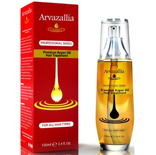 Arvazallia摩洛哥坚果油护发精华，3.4oz，原价$45.00，现仅售 $18.04，免运费