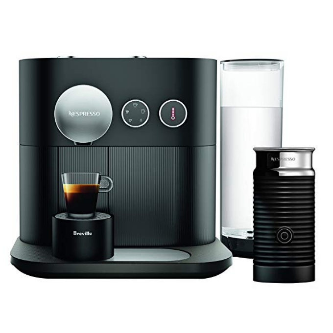 Breville-Nespresso USA BES750BLK Nespresso Expert by Breville with Aeroccino, Black Espresso & Coffee Maker $246.99，free shipping