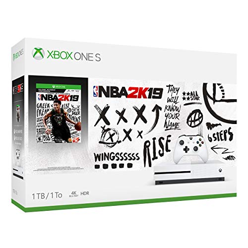 Xbox One S 1TB Console - NBA 2K19 Bundle $229