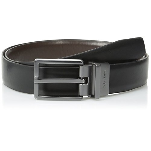 Calvin Klein Men's Smooth Leather Reversible Feather-Edge Belt, Only $14.70
