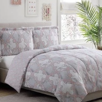 $17.99 ($80.00, 78% off) Ellison First Asia Carrerra Reversible Comforter Sets, Created for Macy's