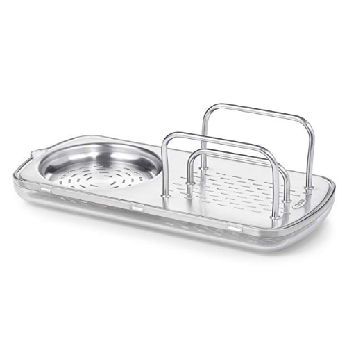 OXO Good Grips Stainless Steel Sink Organizer $11.99