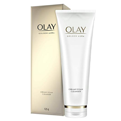 Facial Cleanser by Olay, Golden Aura Creamy Foam Face Wash, 125g, 4.4 oz $31.50, free shipping