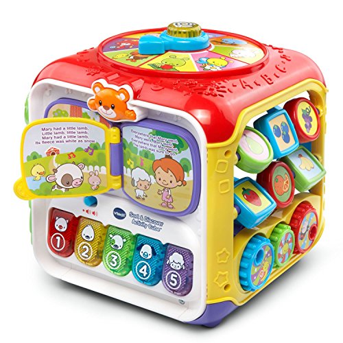 VTech Sort and Discover Activity Cube, Red, Only $19.98