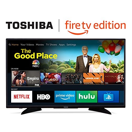 Toshiba 东芝4K 超高清智能电视 自带Fire TV，43吋，原价$330.00，现仅售$199.99，免运费