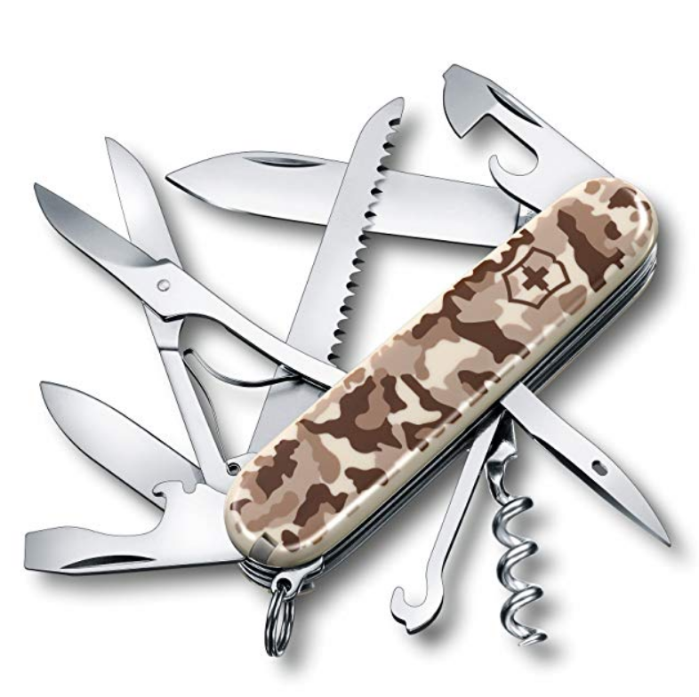 Victorinox Swiss Army Huntsman Pocket Knife $29.99，free shipping