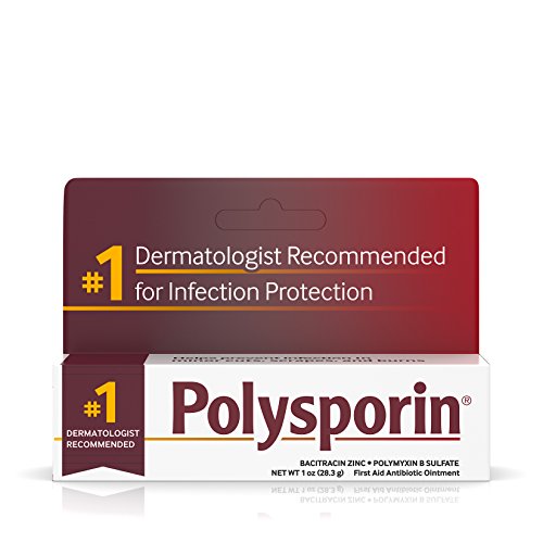 Polysporin First Aid Antibiotic Ointment Without Neomycin, Travel Size, 1 Oz Tube, Only $7.79