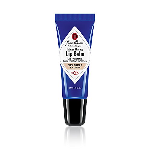 JACK BLACK - Intense Therapy Lip Balm SPF 25 - Green Tea Antioxidants, Long Lasting Treatment, Broad-Spectrum UVA and UVB Protection, Shea Butter & Vitamin E Flavor, 0.25 oz., Only $7.50