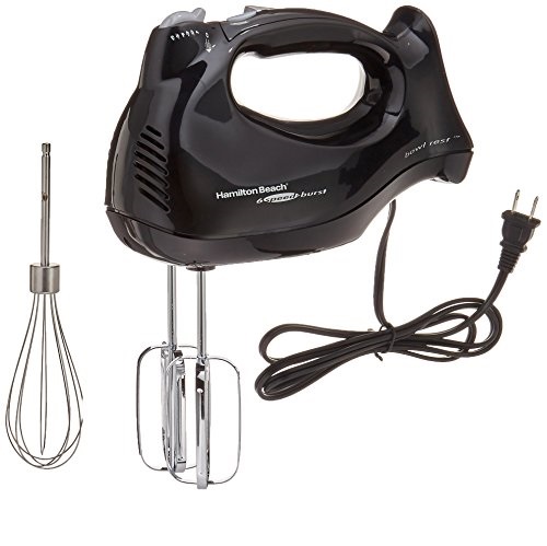 Hamilton Beach 62692 Hand Mixer with Snap-On Case, Black, Only $14.99