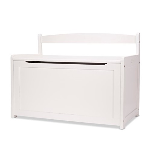 Melissa & Doug Wooden Toy Chest - White, Only $56.27 , free shipping