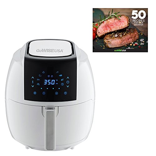 GoWISE USA GW22735 5.8-Quart 8-in-1 Air Fryer XL, QT, White, Only $63.20,  free shipping