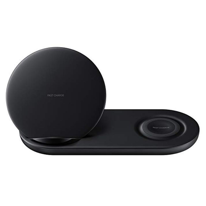 Samsung Wireless Charger Duo, Fast Charge Stand & Pad, Universally Compatible with Qi Enabled Phones and Select Samsung Watches $44.98，free shipping