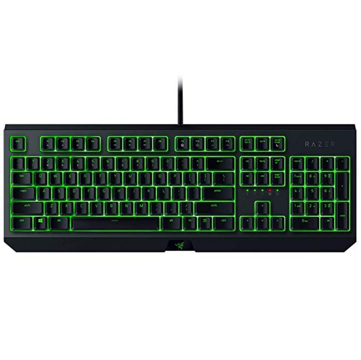 Razer BlackWidow Essential: Esports Gaming Keyboard - Razer Hypershift - Durable up to 80 Million Keystrokes - Razer Green Mechanical Switches $49.99，free shipping