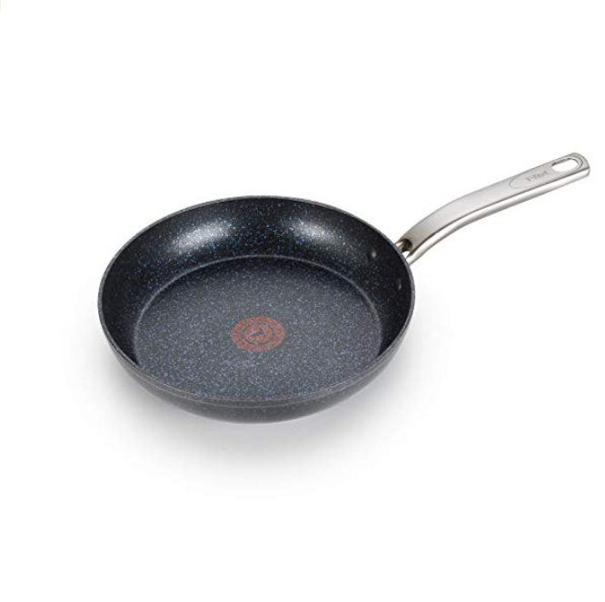 T-fal G10405 Heatmaster Nonstick Thermo-Spot Heat Indicator Fry Pan Cookware, 10-Inch, Black - As Seen on TV $14.39