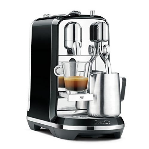 Breville Nespresso Creatista Single Serve Espresso Machine with Milk Auto Steam Wand, Black, Only $227.99, You Save $272.47(54%)