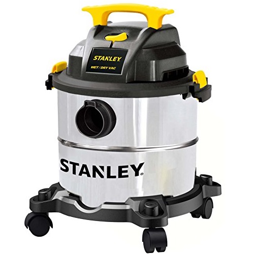 Stanley SL18115 Wet/Dry Wet Dry Vacuum Steel Tank, 5 gallon/4.0 HP/50