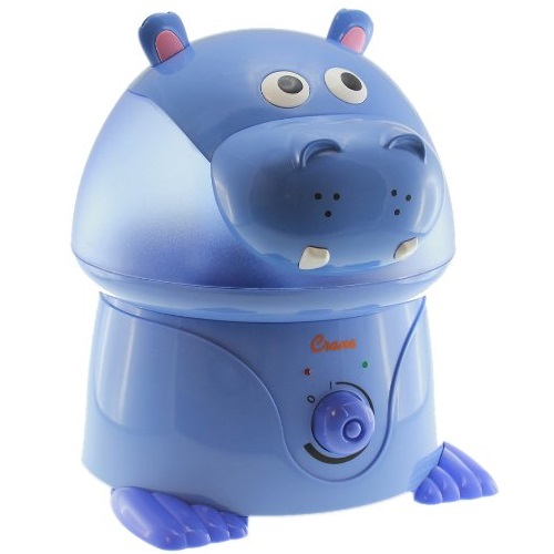 Crane USA Filter-Free Cool Mist Humidifiers for Kids, Hippo, Only $29.99, free shipping
