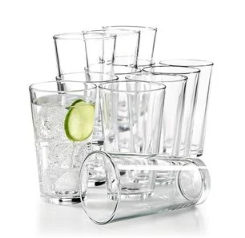 Macys.com offers the Martha Stewart Essentials Glassware Collection for $9.99