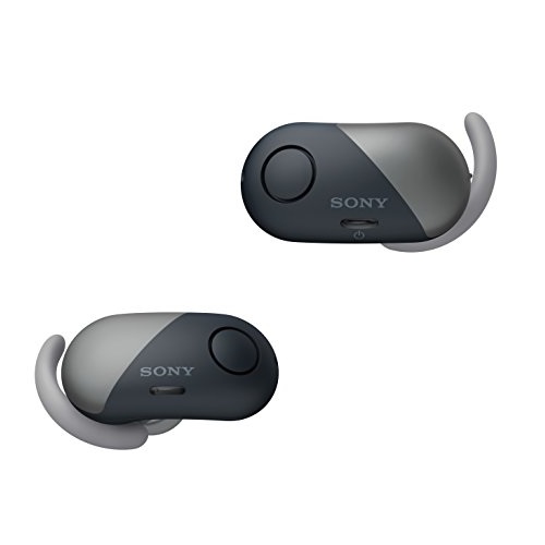 Sony Wireless Bluetooth In Ear Headphones: Noise Cancelling Sports Workout Ear Buds for Exercise and Running - Cordless, Sweatproof Sport Earphones, – Black WF-SP700N/B, Only  $69.99, free shipping