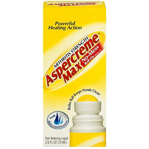 ASPERCREME Max Arthritis Strength No-Mess Roll-On Pain Relieving Liquid 2.50 oz, Only $7.29