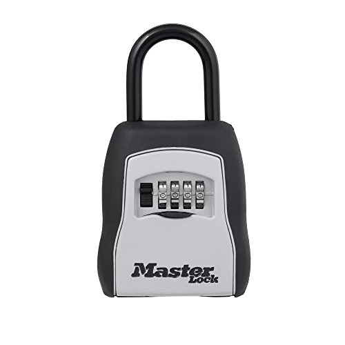 Master Lock 5400D Set Your Own Combination Portable Lock Box, 5 Key Capacity, Black, Only $13.07