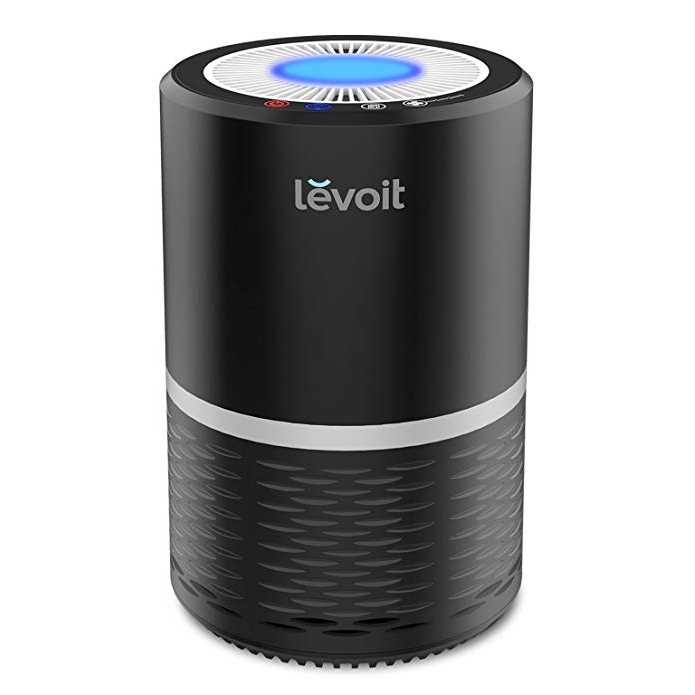 LEVOIT LV-H132 Air Purifier with True HEPA Filter, Odor Allergies Eliminator for Smokers, Smoke, Dust, Mold, Home and Pets, Air Cleaner with Optional Night Light $64.99，free shipping