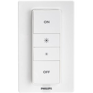 Philips Hue Smart Dimmer Switch with Remote (Installation-Free, Smart Home, Exclusively for Philips Hue Smart Bulbs) $19.97