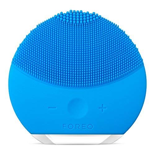 FOREO LUNA mini 2 Facial Cleansing Brush, Gentle Exfoliation and Sonic Cleansing for All Skin Types, Aquamarine, Only $69.50 , free shipping