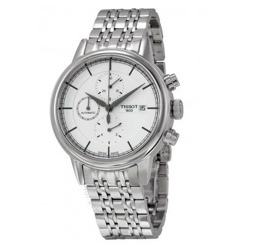 TISSOT Carson Chronograph Automatic Men's Watch T0854271101100, only $295.00 after applying coupon code, free shipping