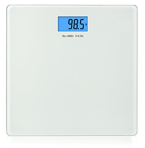BalanceFrom Basic High Accuracy Digital Bathroom Scale Backlit Display & Step-On Technology, Only $4.59