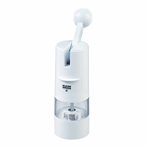 Kuhn Rikon High Performance Ratchet Grinder, White, Only $10.49 after clipping coupon, free shipping
