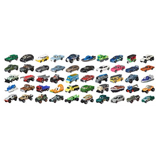 史低价！ Matchbox Cars 小汽车玩具， 50辆 套装，原价$49.99，现仅售$29.99，免运费