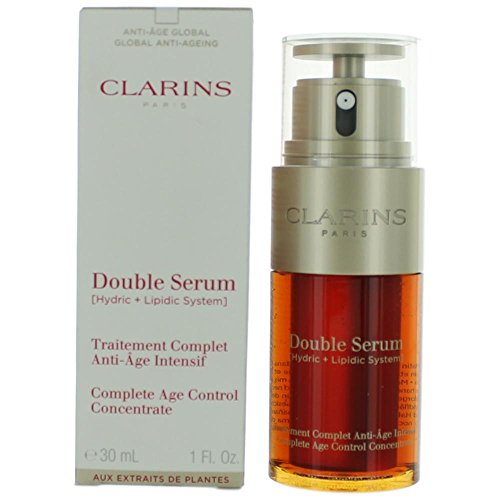 Clarins Double Serum (Hydric + Lipidic System) Complete Age Control Concentrate 30ml/1oz, Only $56.50, free shipping
